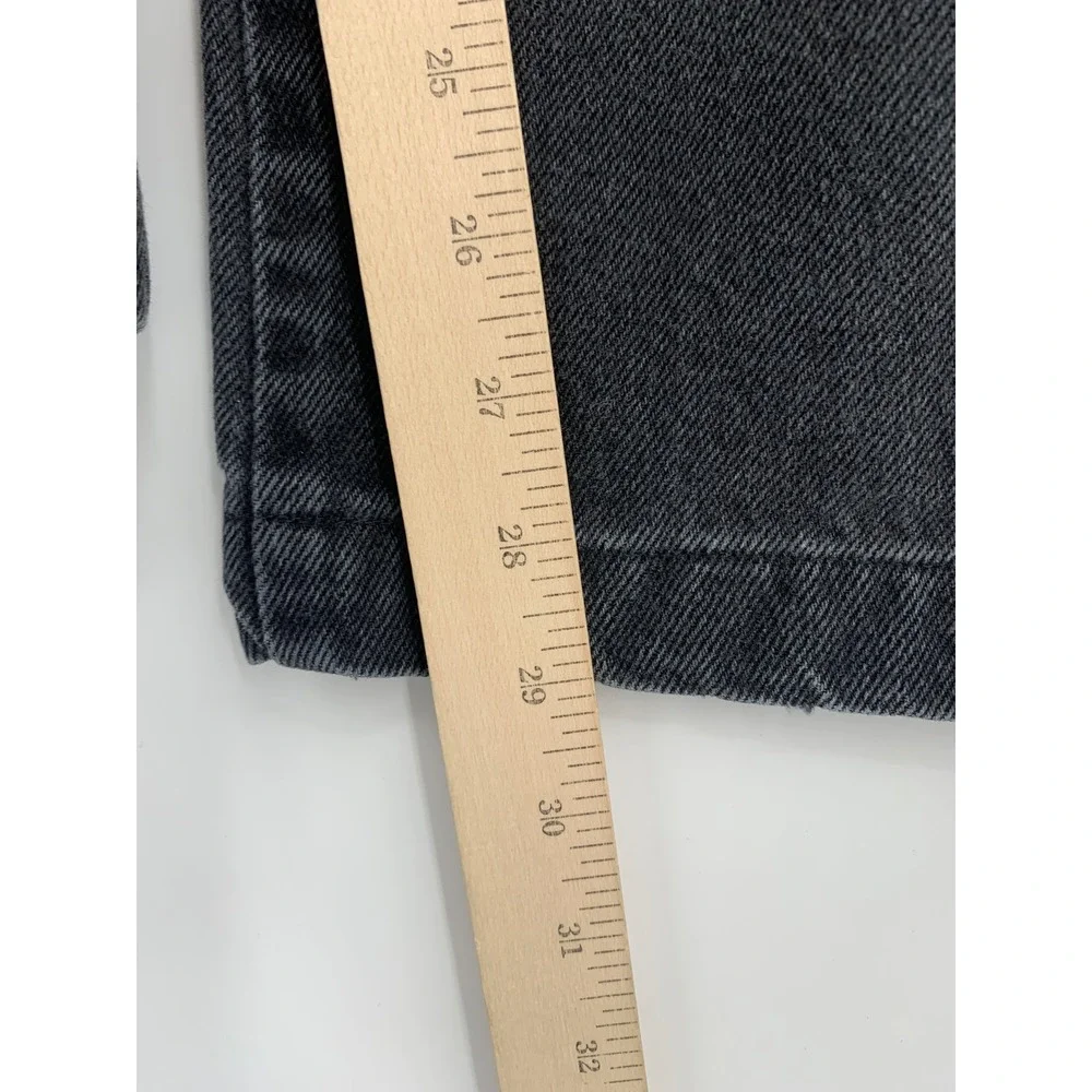 Vintage Levis 517 Jeans Mens 32x29 Black Boot Cut Distressed Y2K (Tag 33x34)